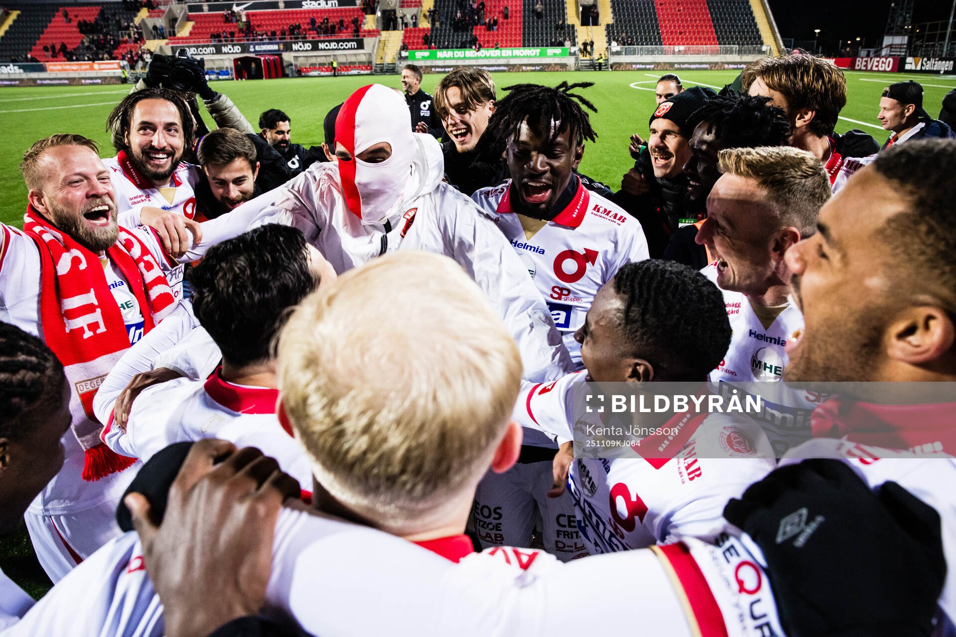 Degerfors Daniel Sundgren, Dijan Vukojevic, Mamadouba