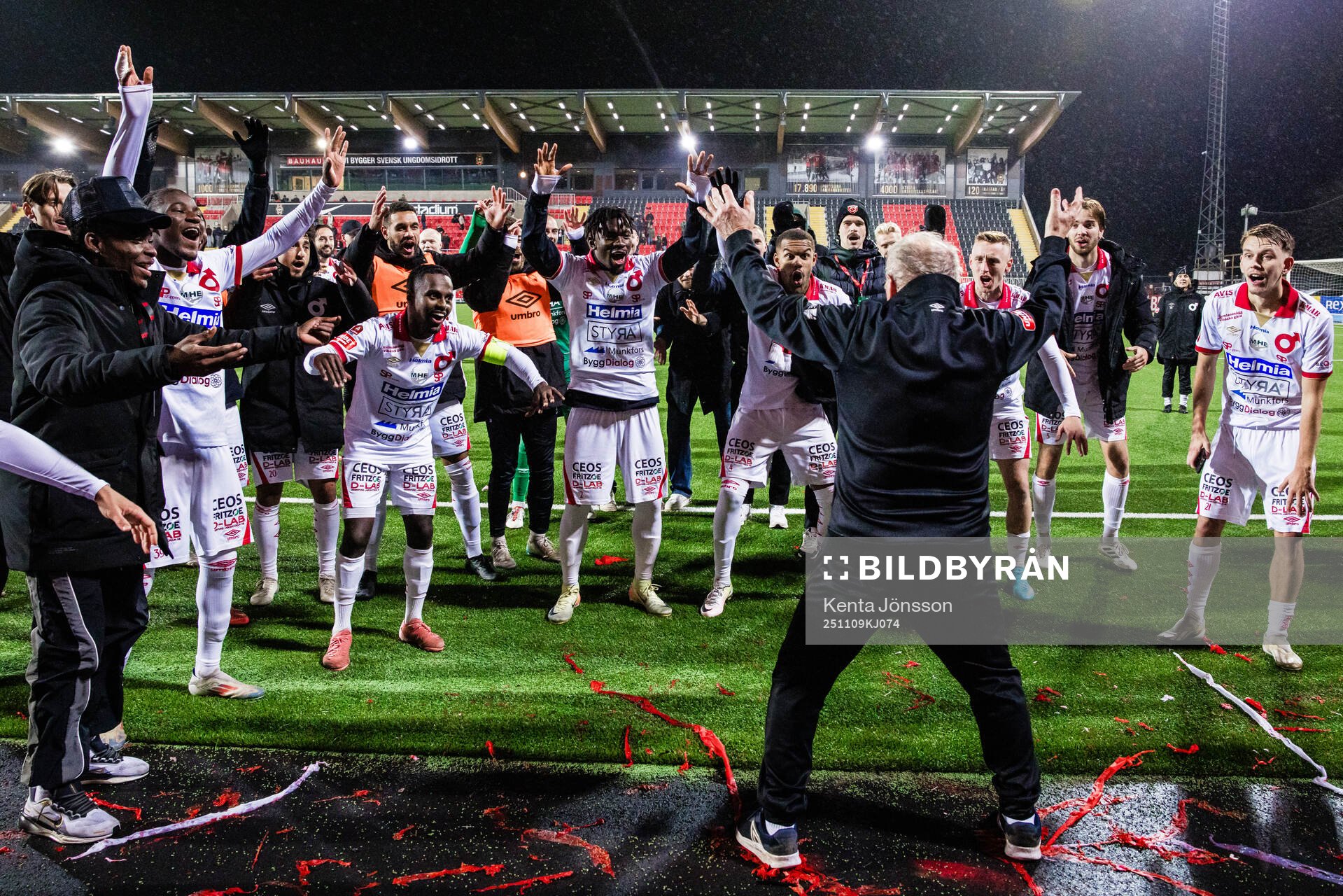 Degerfors spelare och lagledare Stig ”Stisse” Ekman