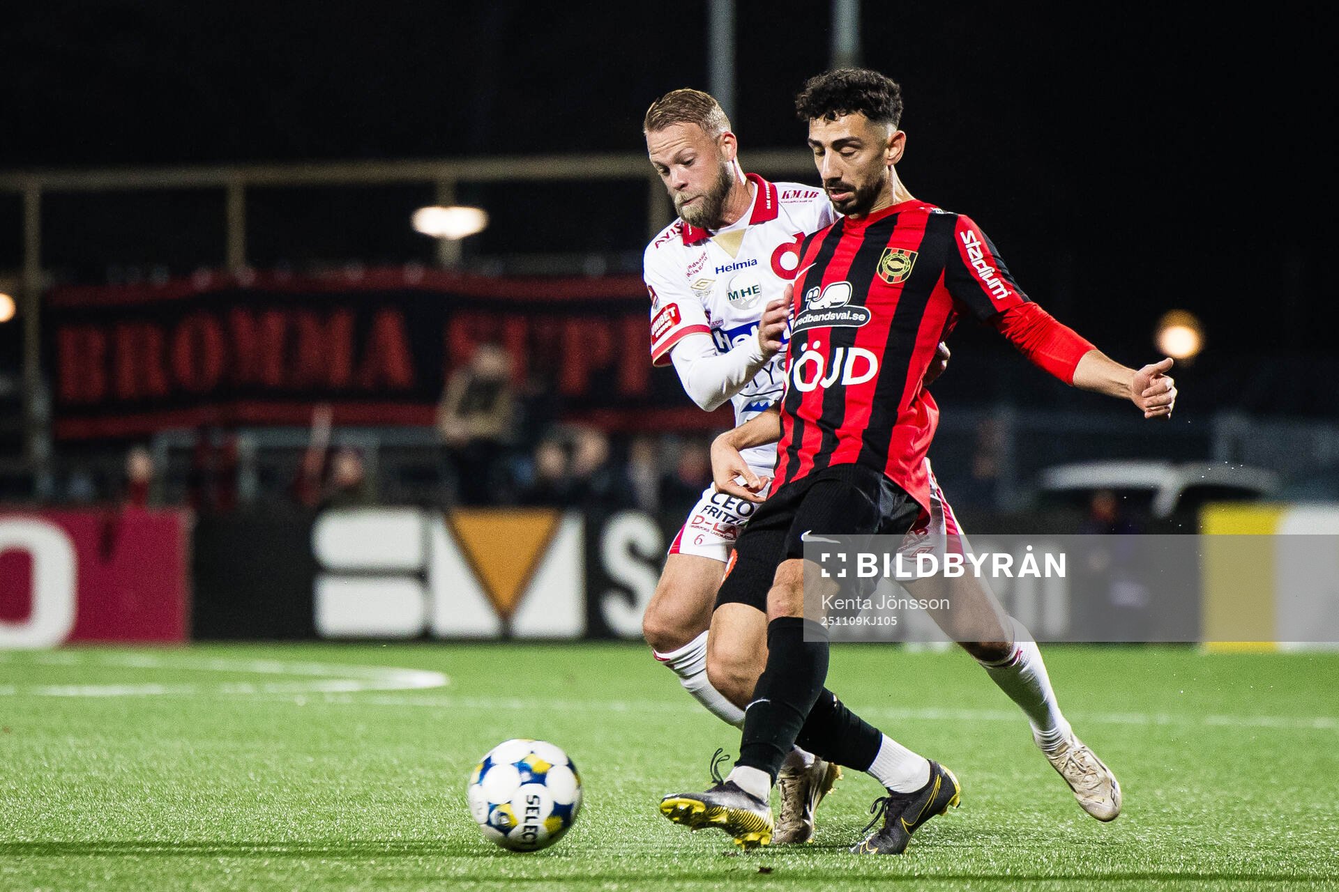 Degerfors Daniel Sundgren och Brommapojkarnas Daleho