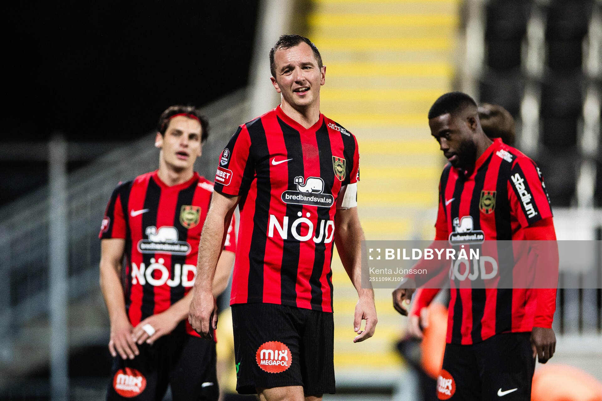 Brommapojkarnas Even Hovland deppar