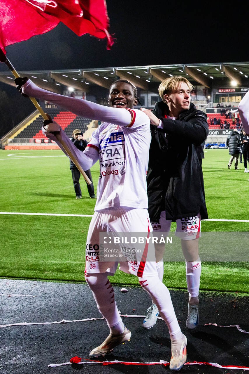 Degerfors Philippe Ndinga Ossiabadjouo jublar