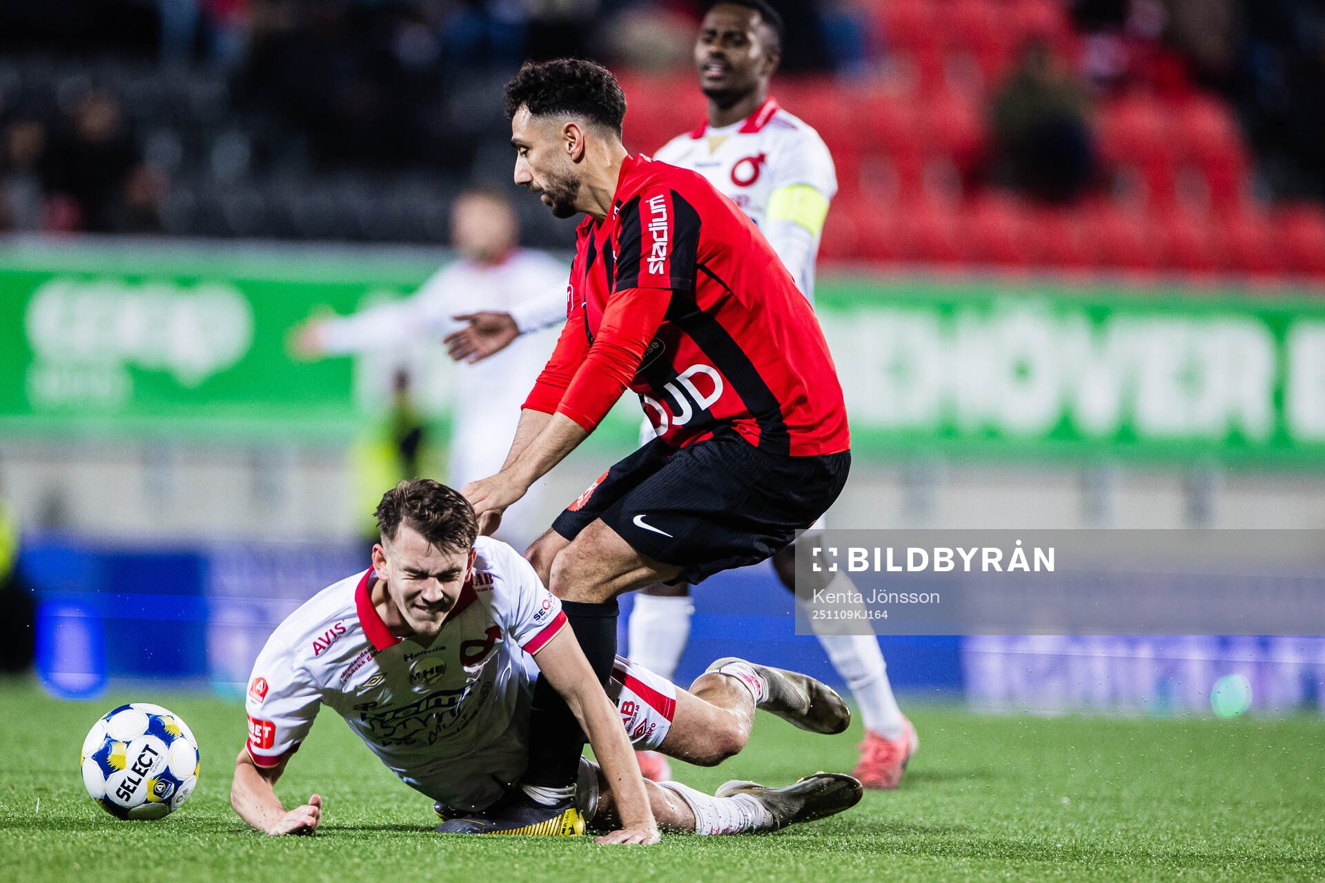 Degerfors Kazper Karlsson och Brommapojkarnas Daleho