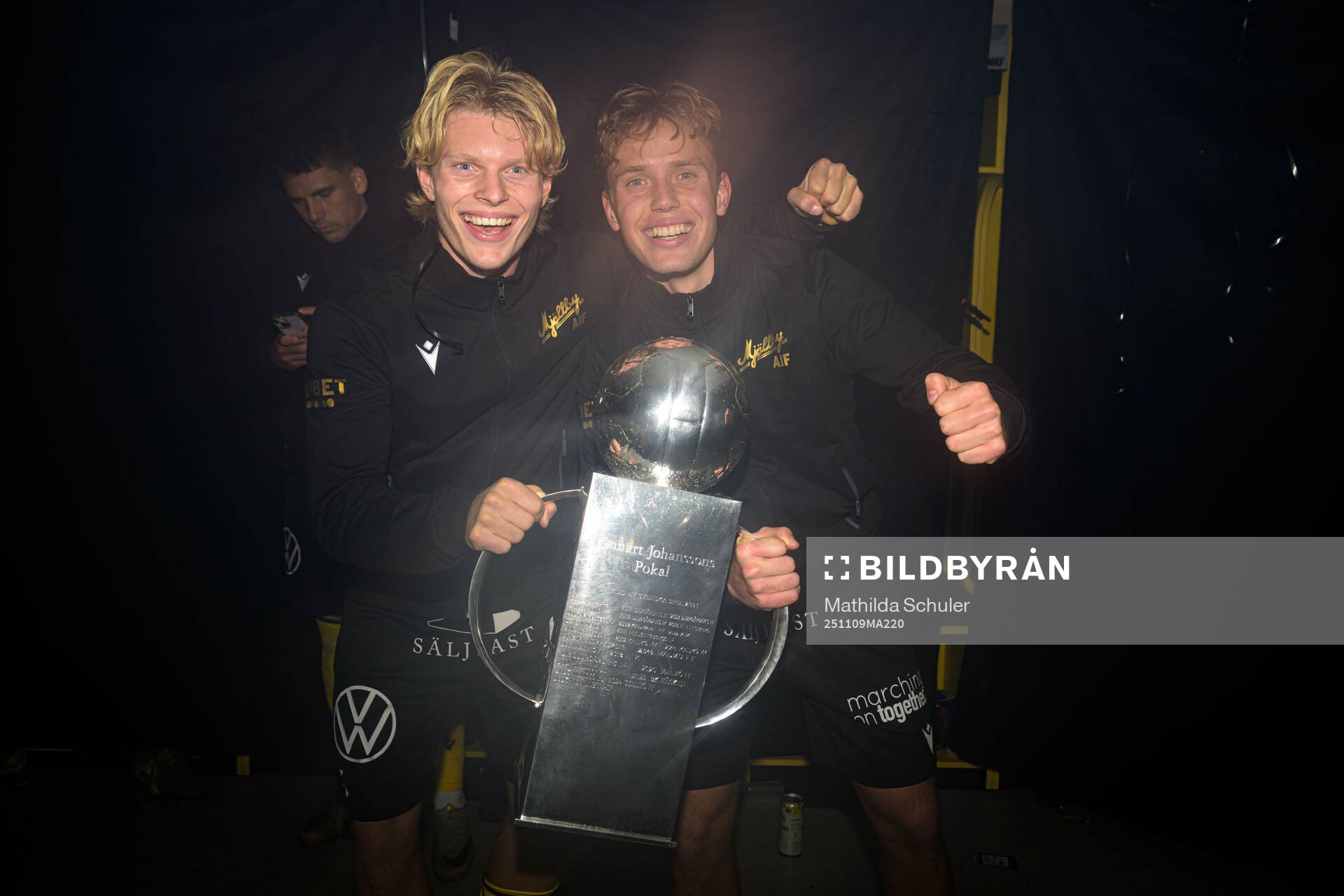 Mjällbys Bork Bang Kittilsen och Ludwig Malachowski