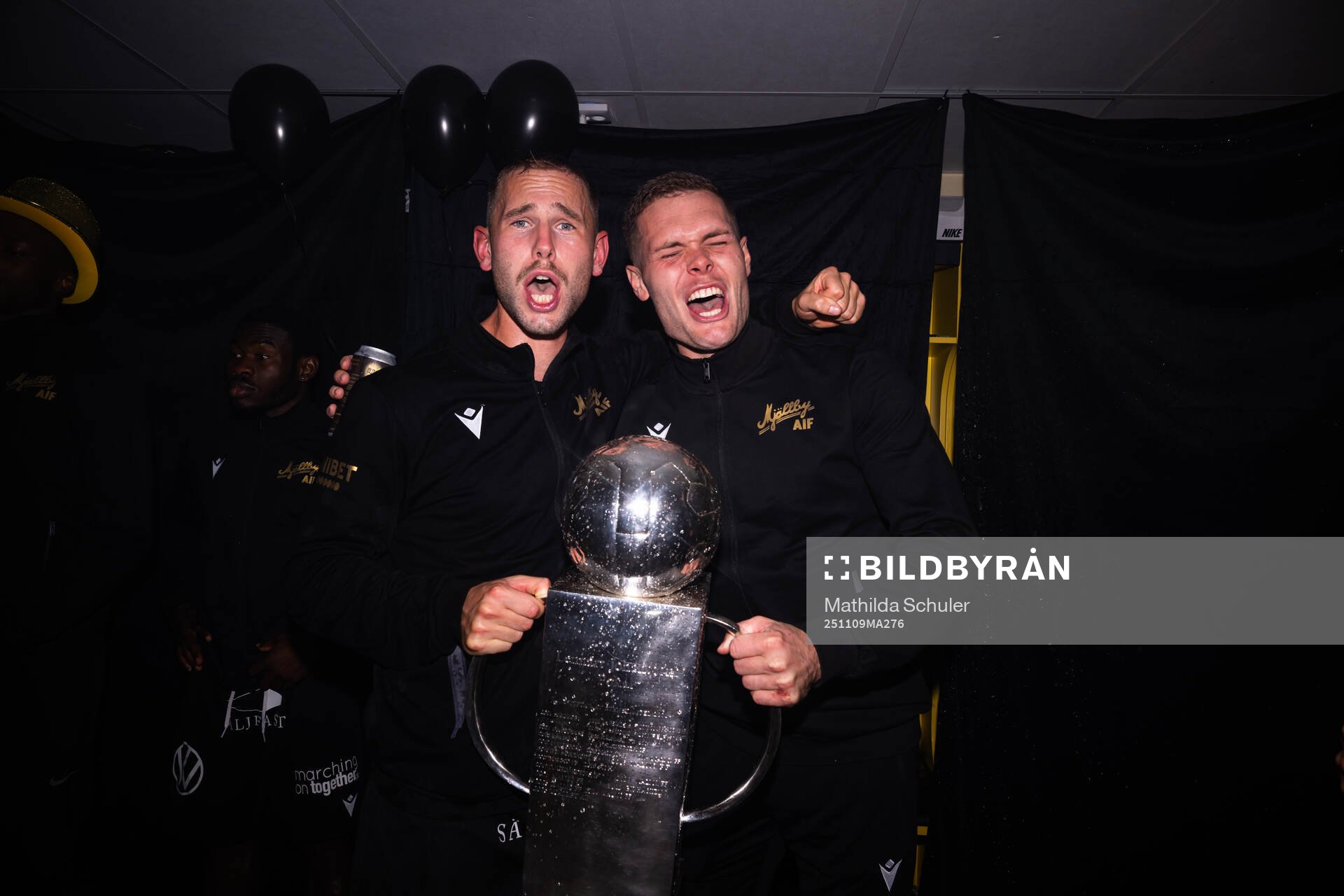 under fotbollsmatchen i Allsvenskan mellan Mjällby och