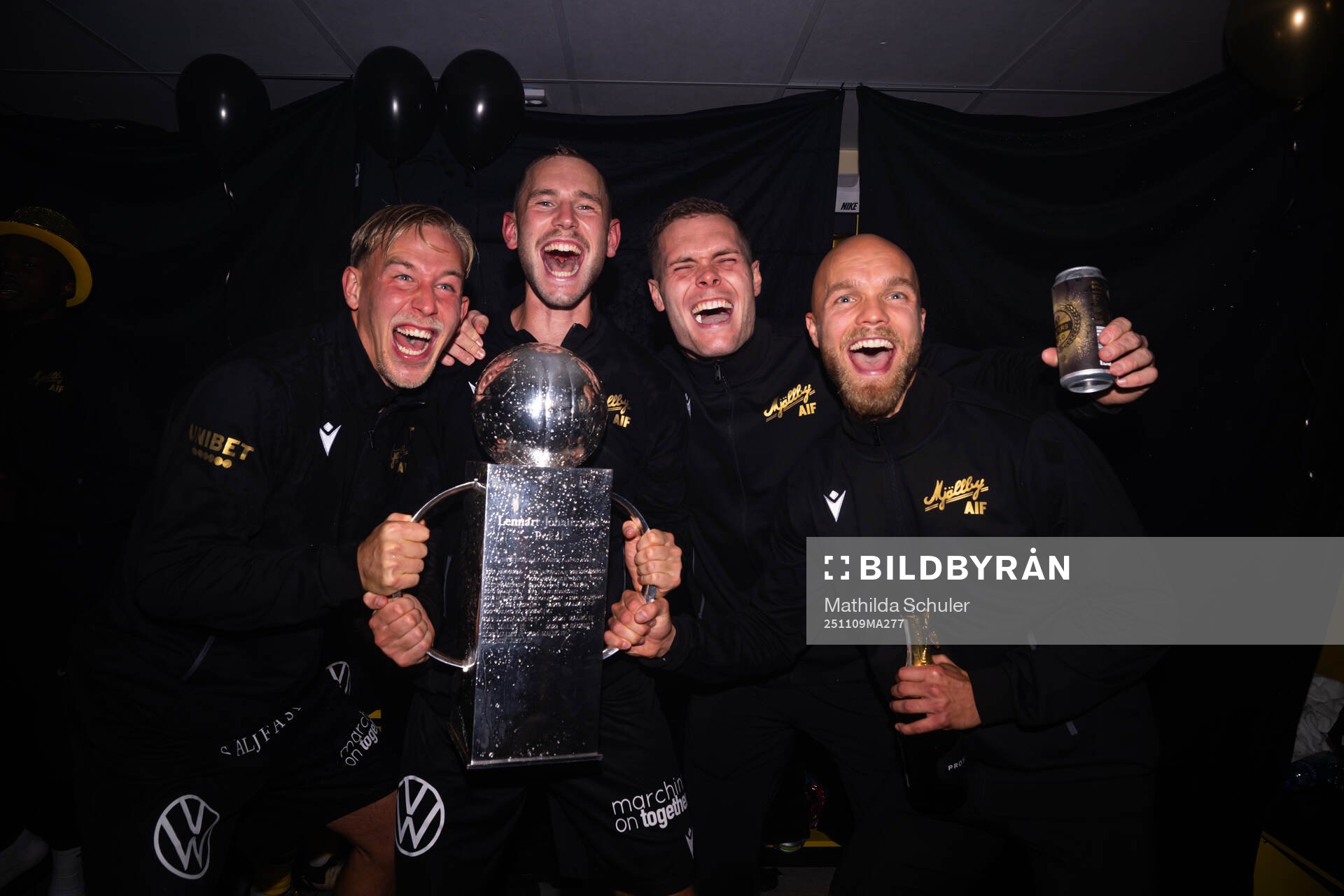 under fotbollsmatchen i Allsvenskan mellan Mjällby och