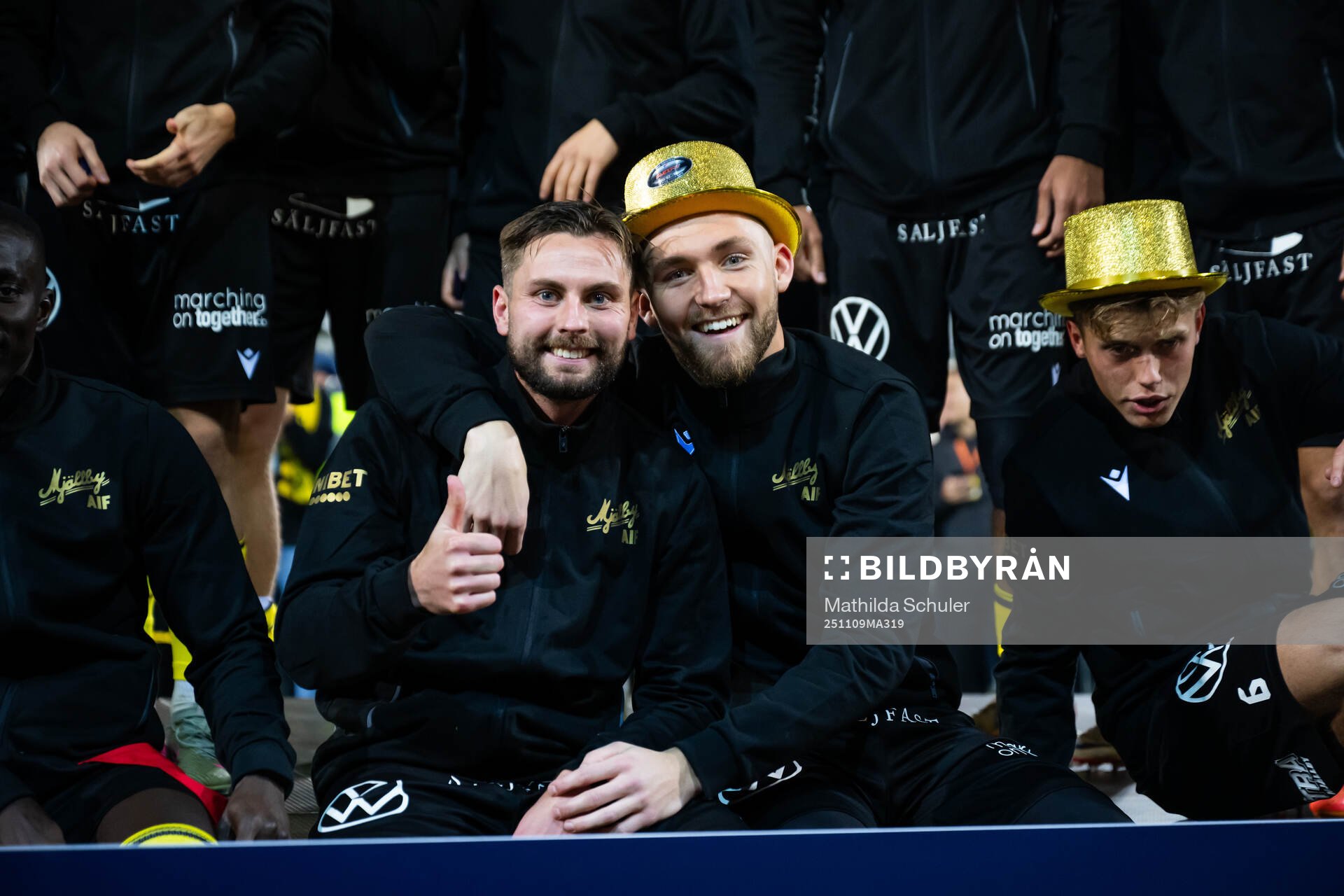 under fotbollsmatchen i Allsvenskan mellan Mjällby och