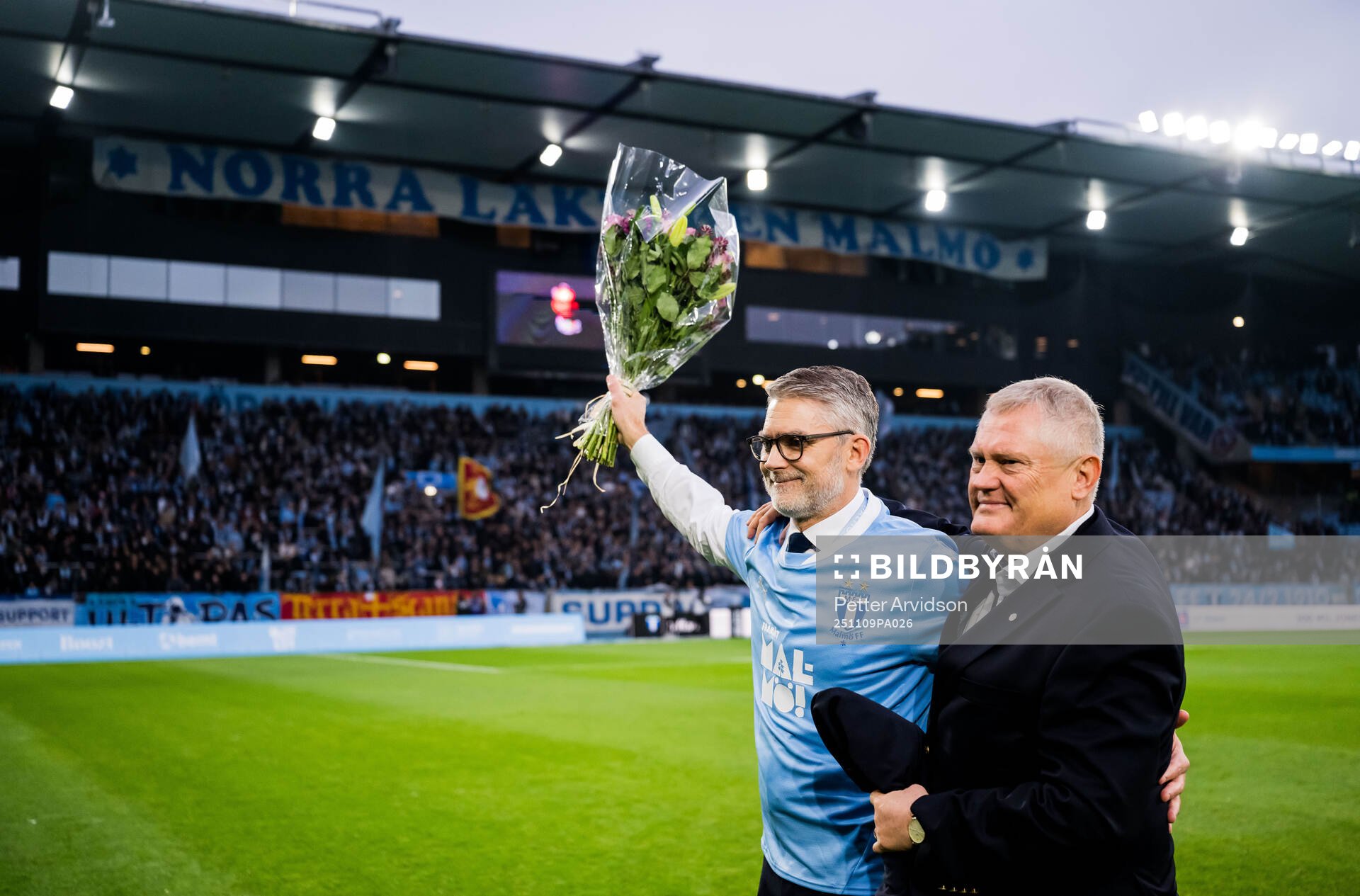 Malmö FFs vd Niclas Carlnén och ordförande Anders