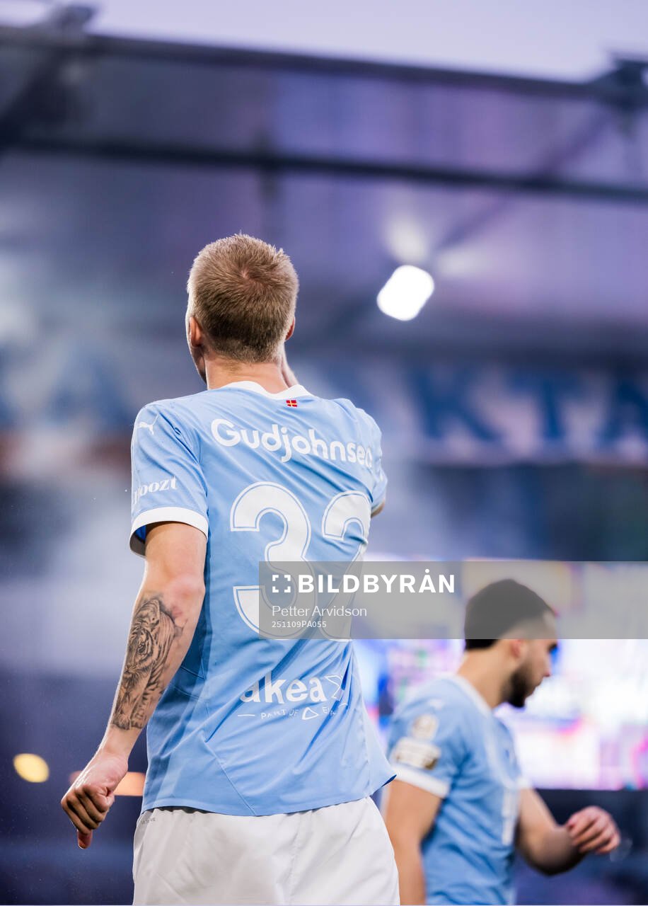 Malmö FFs Daniel Gudjohnsen