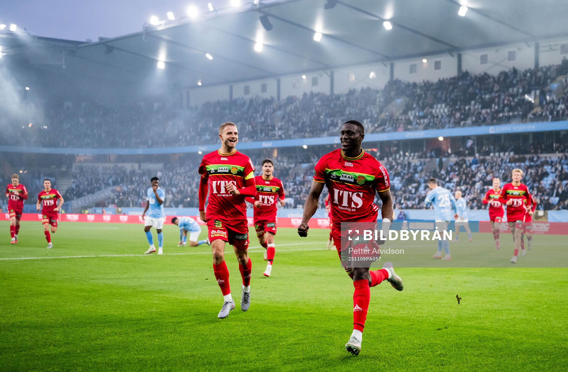 GAISs Ibrahim Diabate jublar