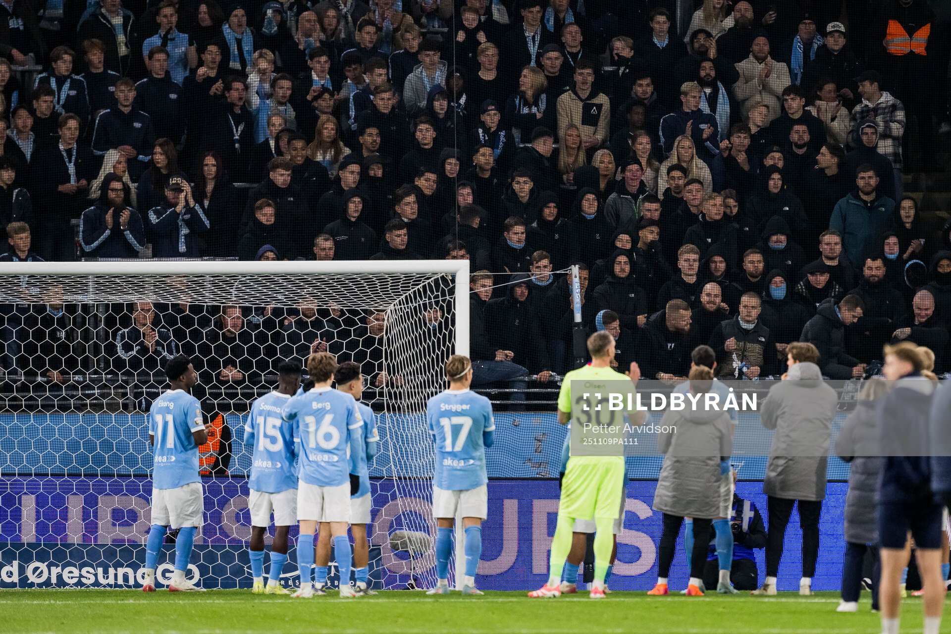 Malmö FFs supportrar och spelare deppar