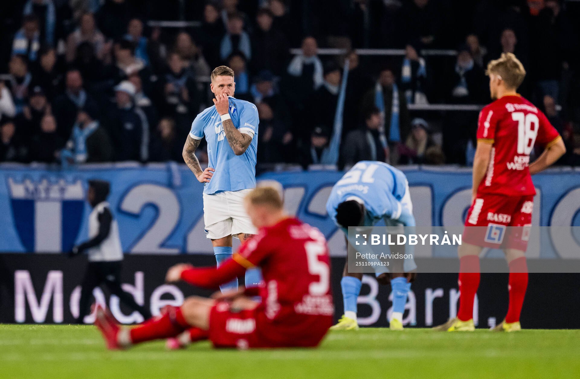Malmö FFs Pontus Jansson deppar