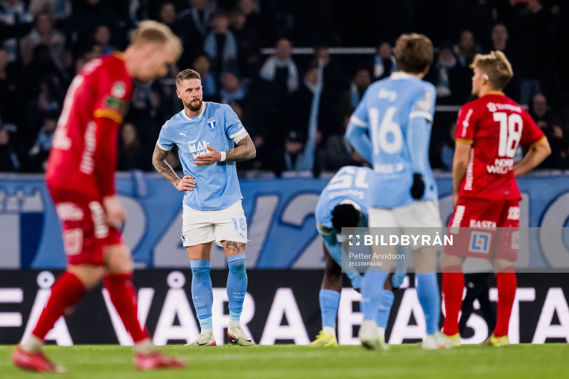 Malmö FFs Pontus Jansson deppar
