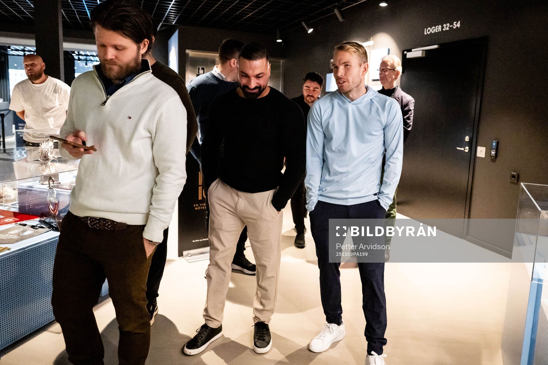 Josef Ahmad och Oscar Lewicki när