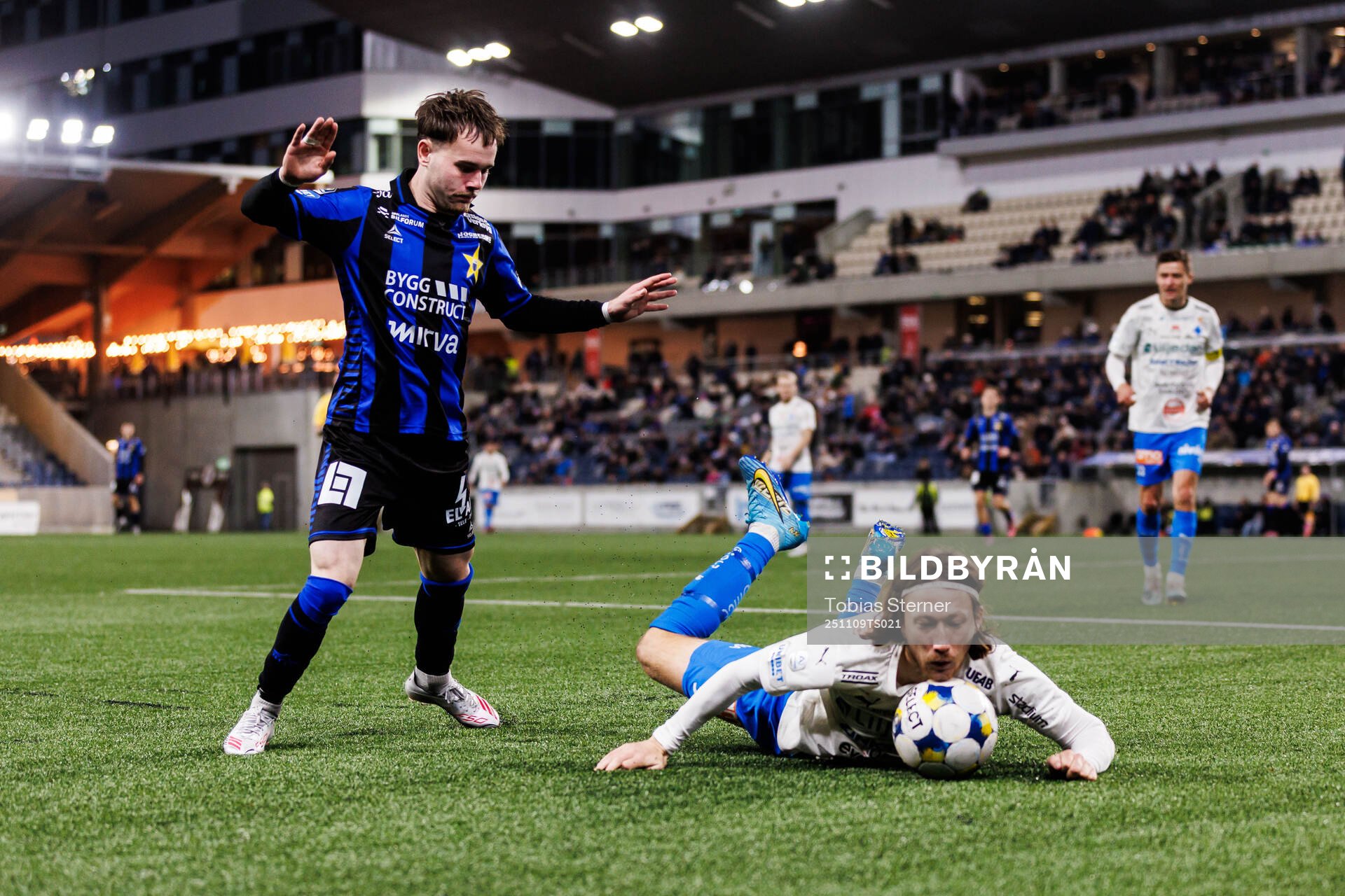 Sirius Neo Jönsson och Värnamos Axel Björnström