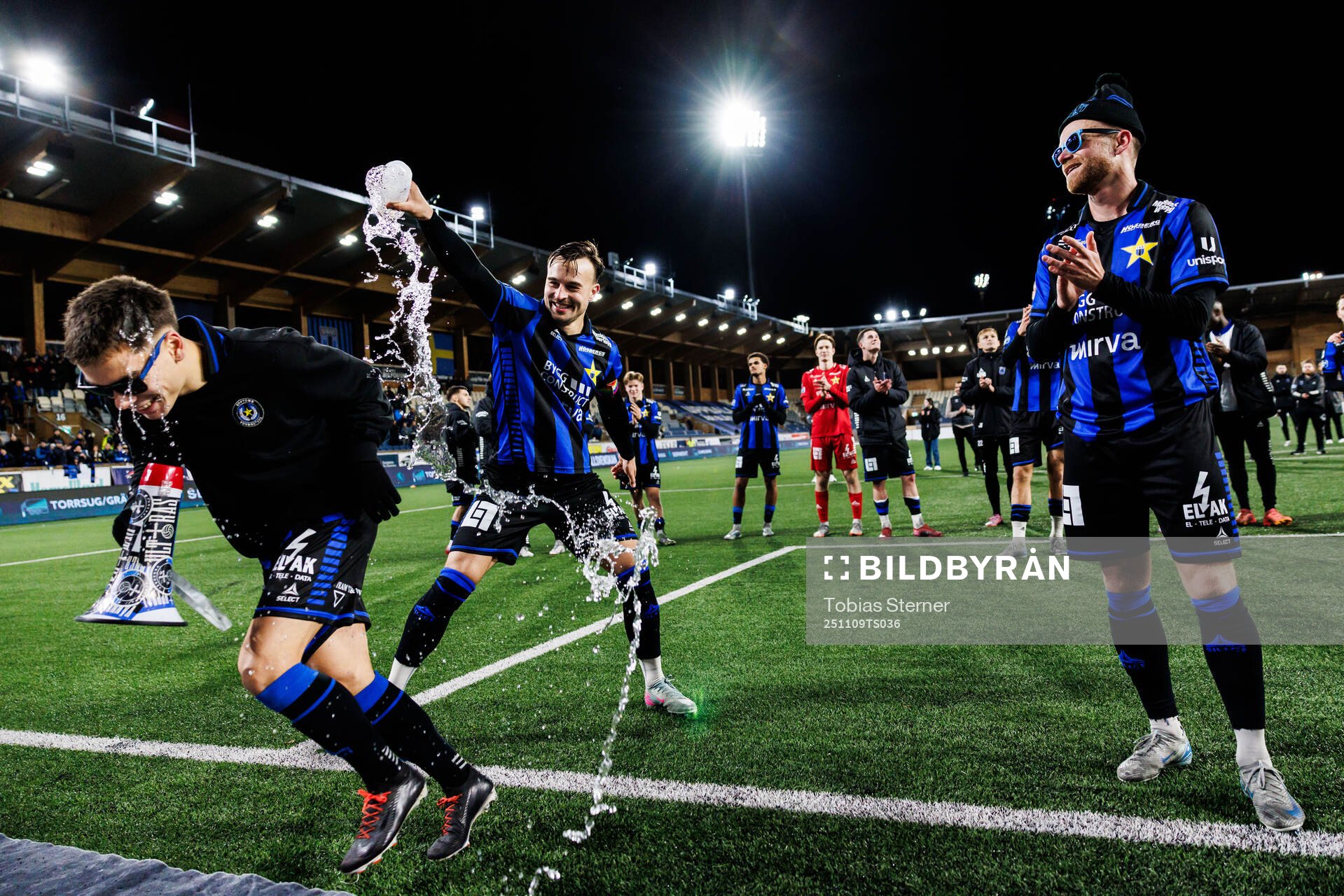Sirius Leo Walta, Henrik Rönnlöf Castegren och Dennis