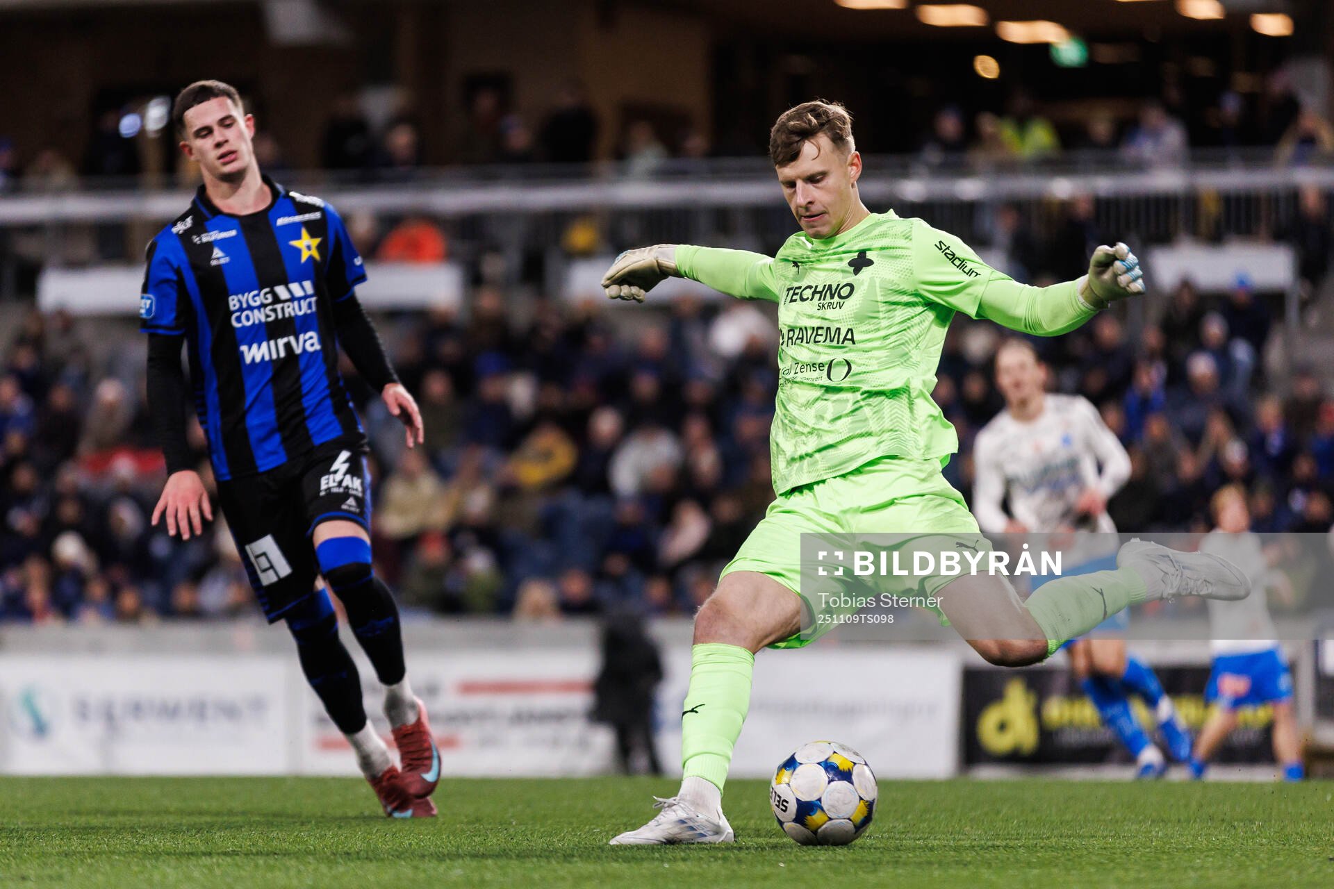 Värnamos målvakt Hugo Keto