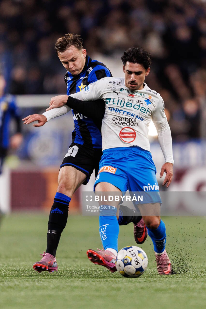 Sirius Oscar Krusnell och Värnamos Mohammad Alsalkhadi