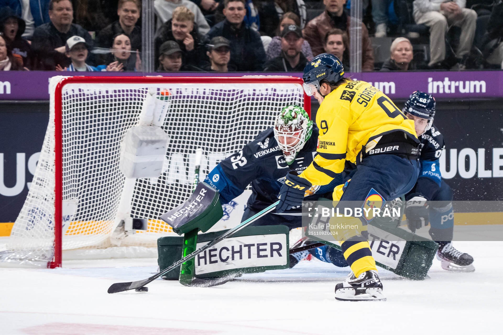 Emil Larmi of Finland and Marcus Sörensen of Sweden
