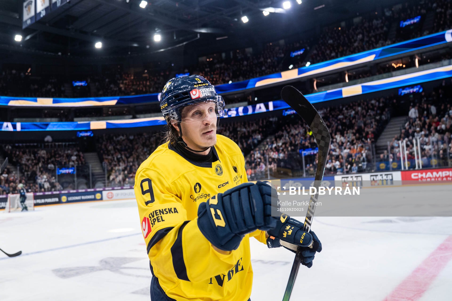 Marcus Sörensen of Sweden celebrates