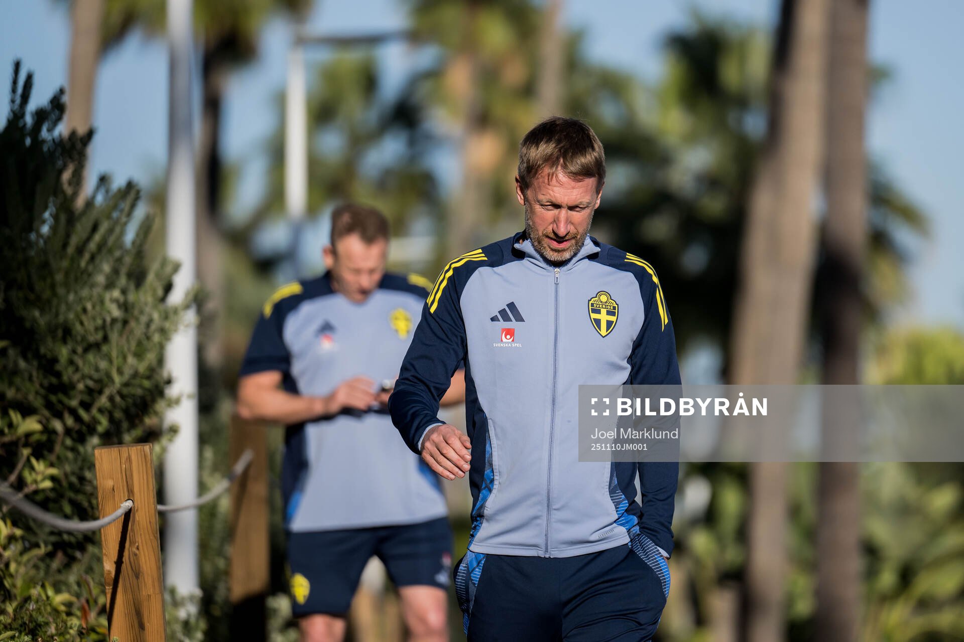 Head coach Graham Potter of the Swedish national football