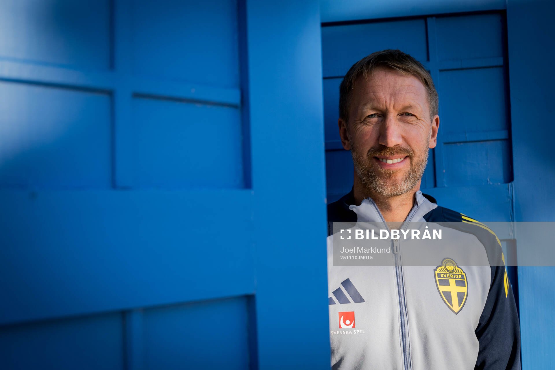 Head coach Graham Potter of the Swedish national football