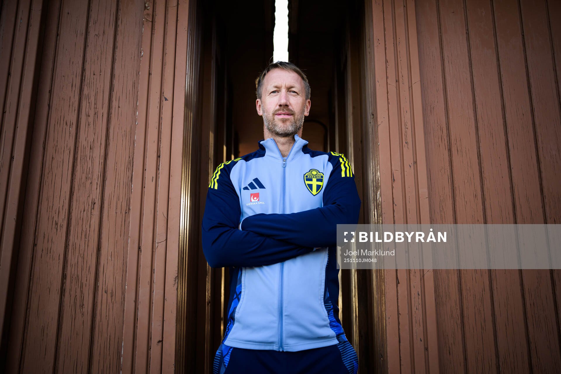 Head coach Graham Potter of the Swedish national football