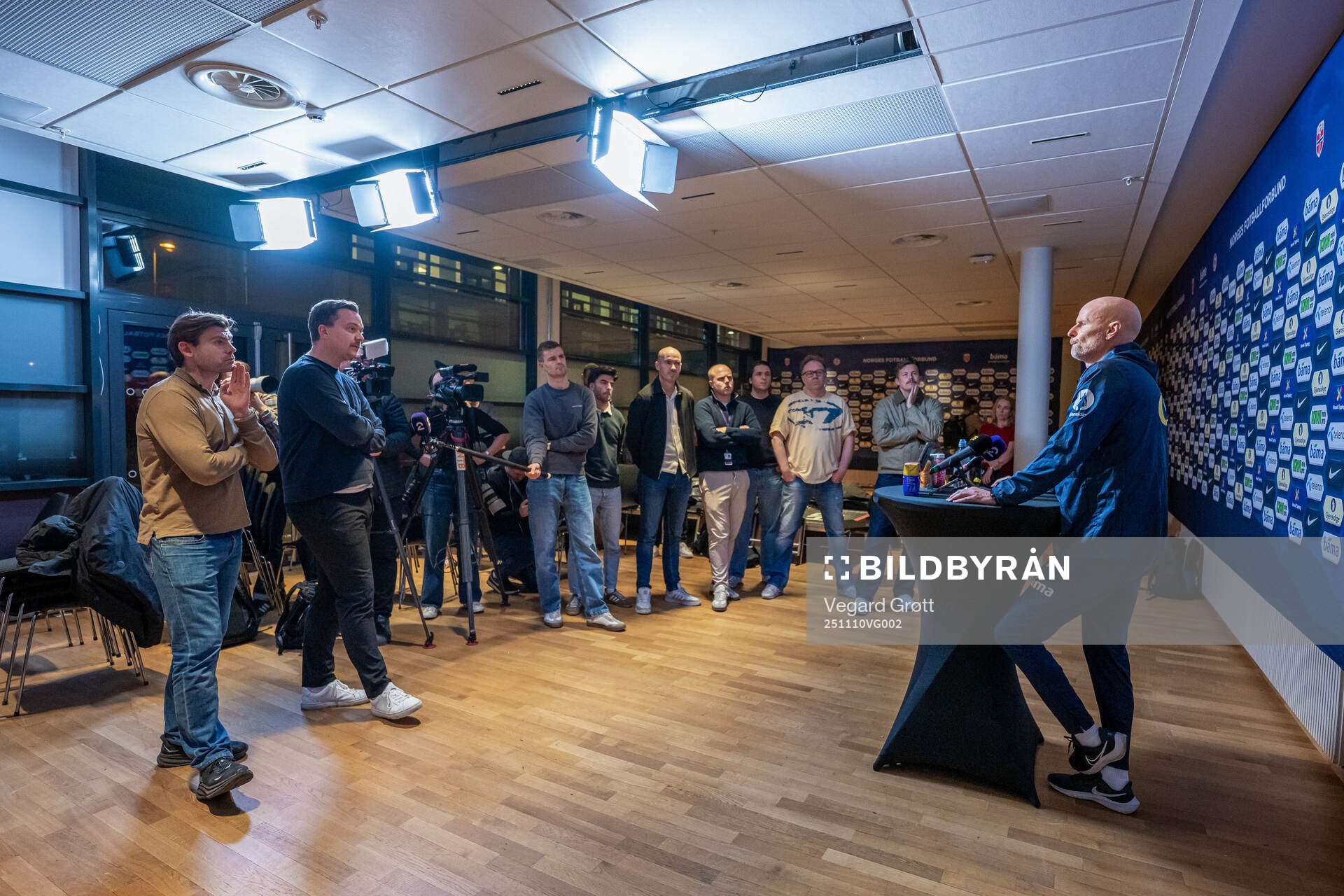 Ståle Solbakken, head coach of the Norwegian national
