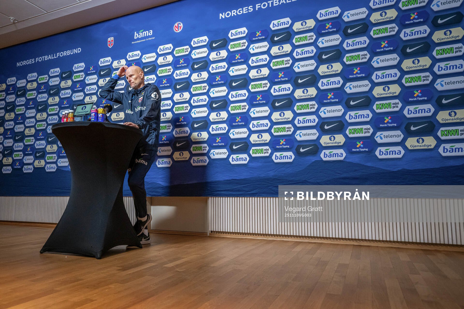 Ståle Solbakken, head coach of the Norwegian national