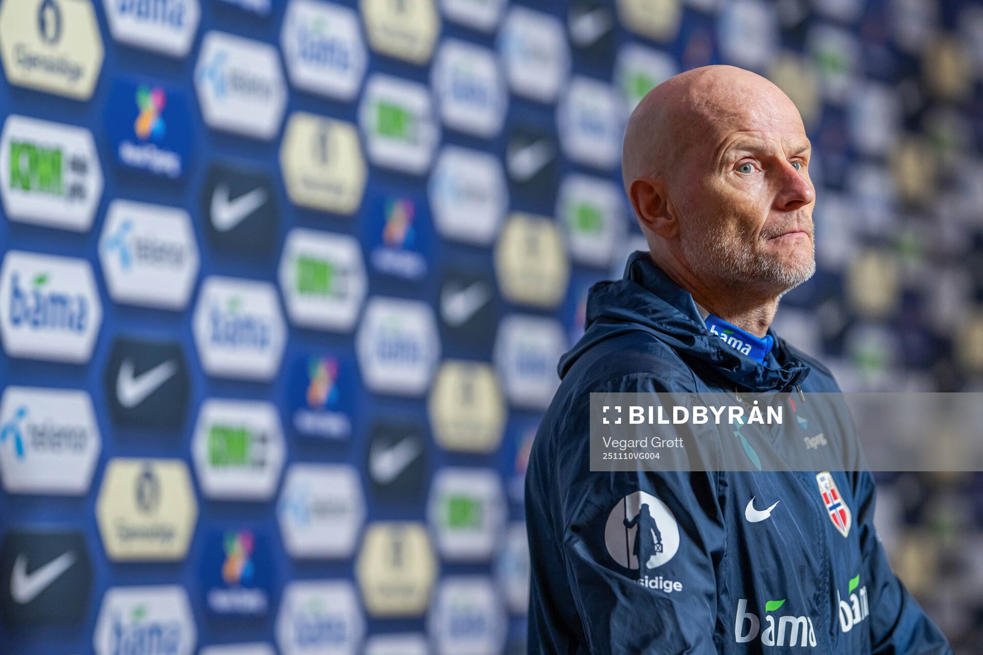Ståle Solbakken, head coach of the Norwegian national