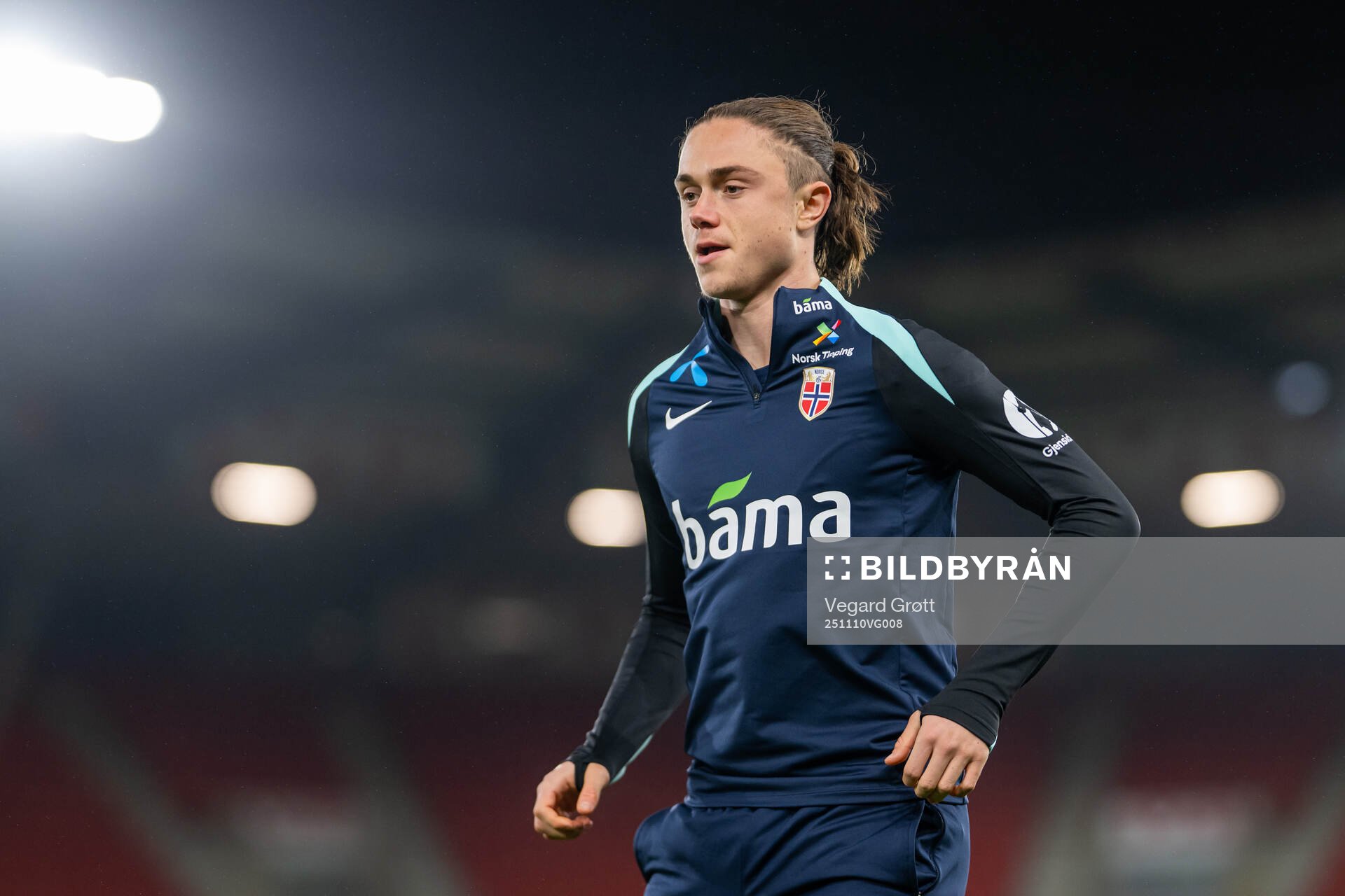 Thelo Aasgaard of the Norwegian national football team