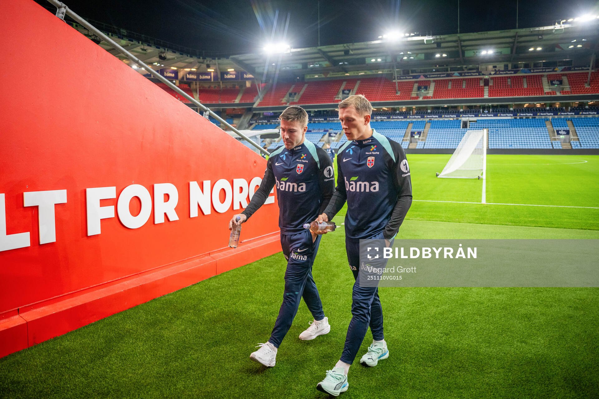 Fredrik André Bjørkan and Marcus Holmgren Pedersen of the