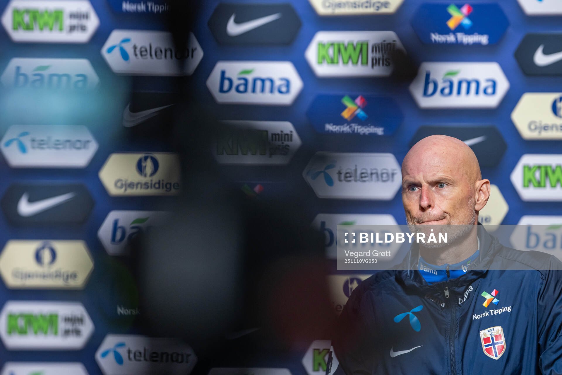 Ståle Solbakken, head coach of the Norwegian national