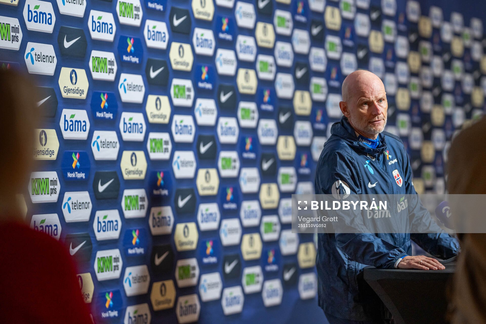 Ståle Solbakken, head coach of the Norwegian national