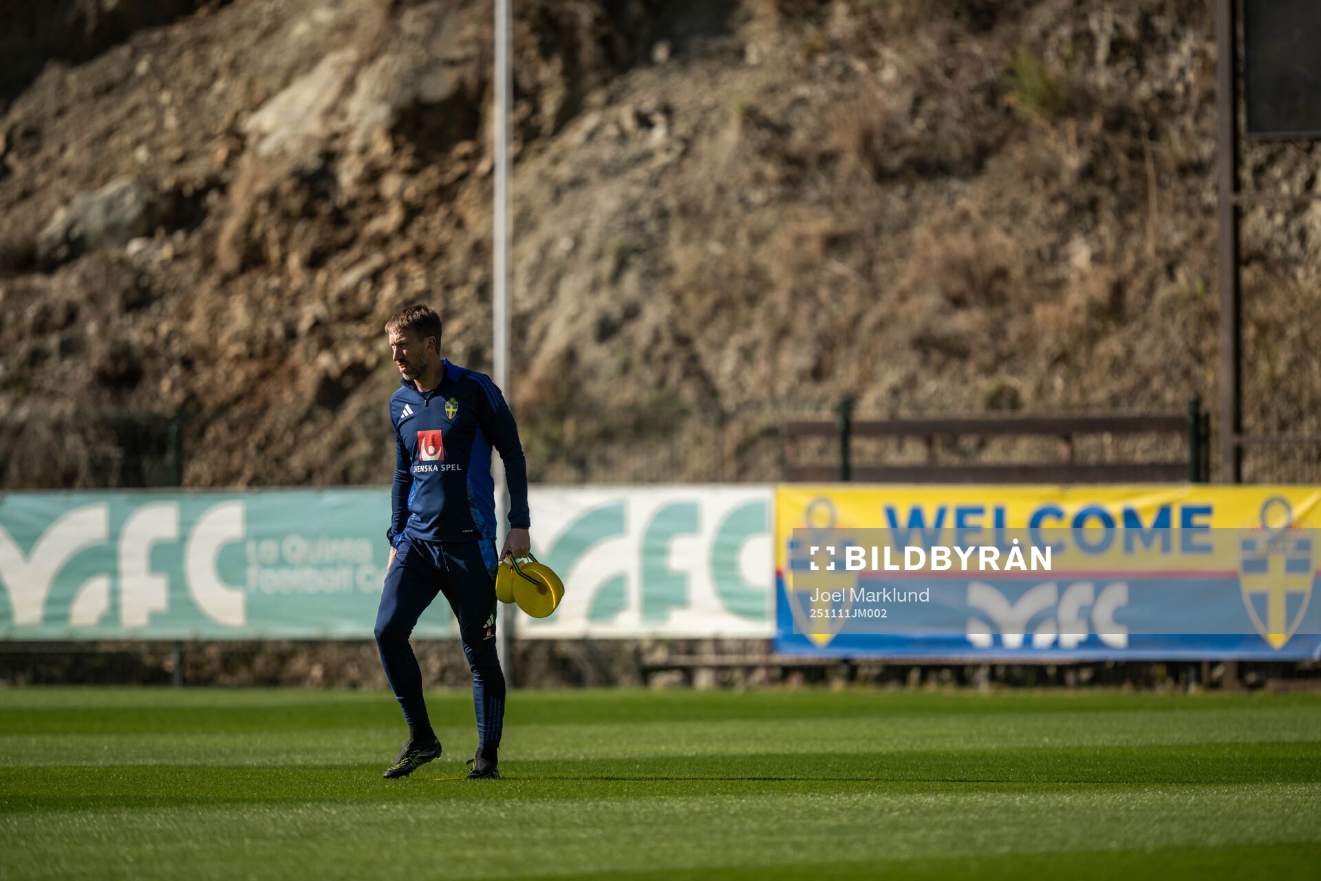Head coach Graham Potter of the Swedish national football