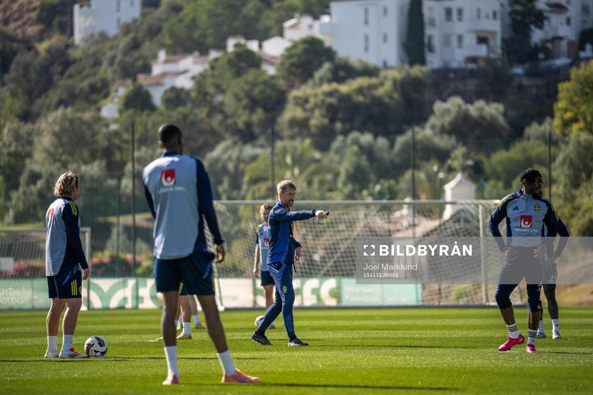 Head coach Graham Potter of the Swedish national football