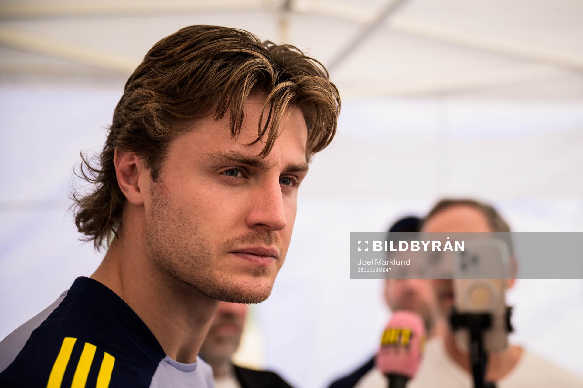 Mattias Svanberg of the Swedish national football team