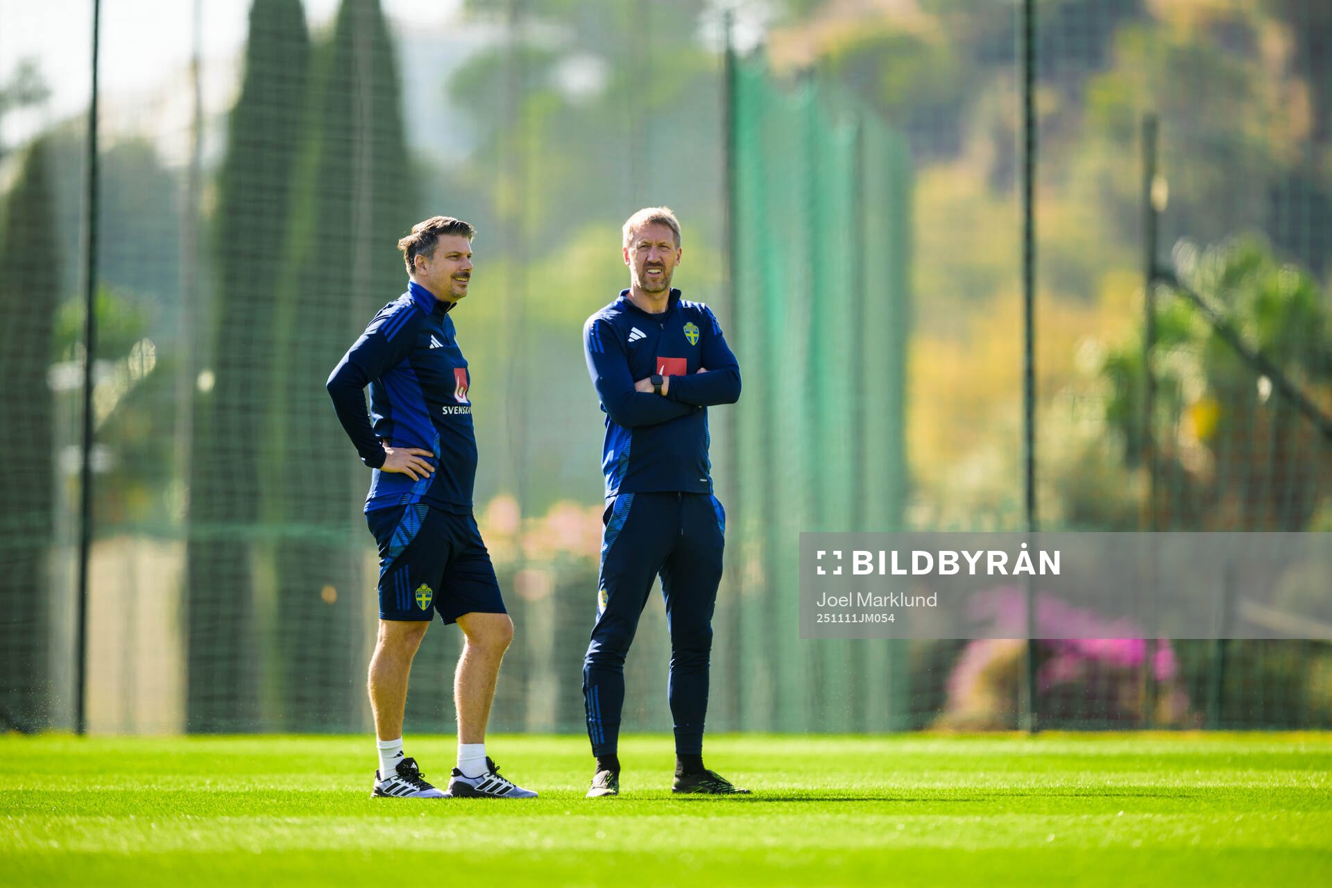 Sports psychologist Daniel Ekvall and head coach Graham