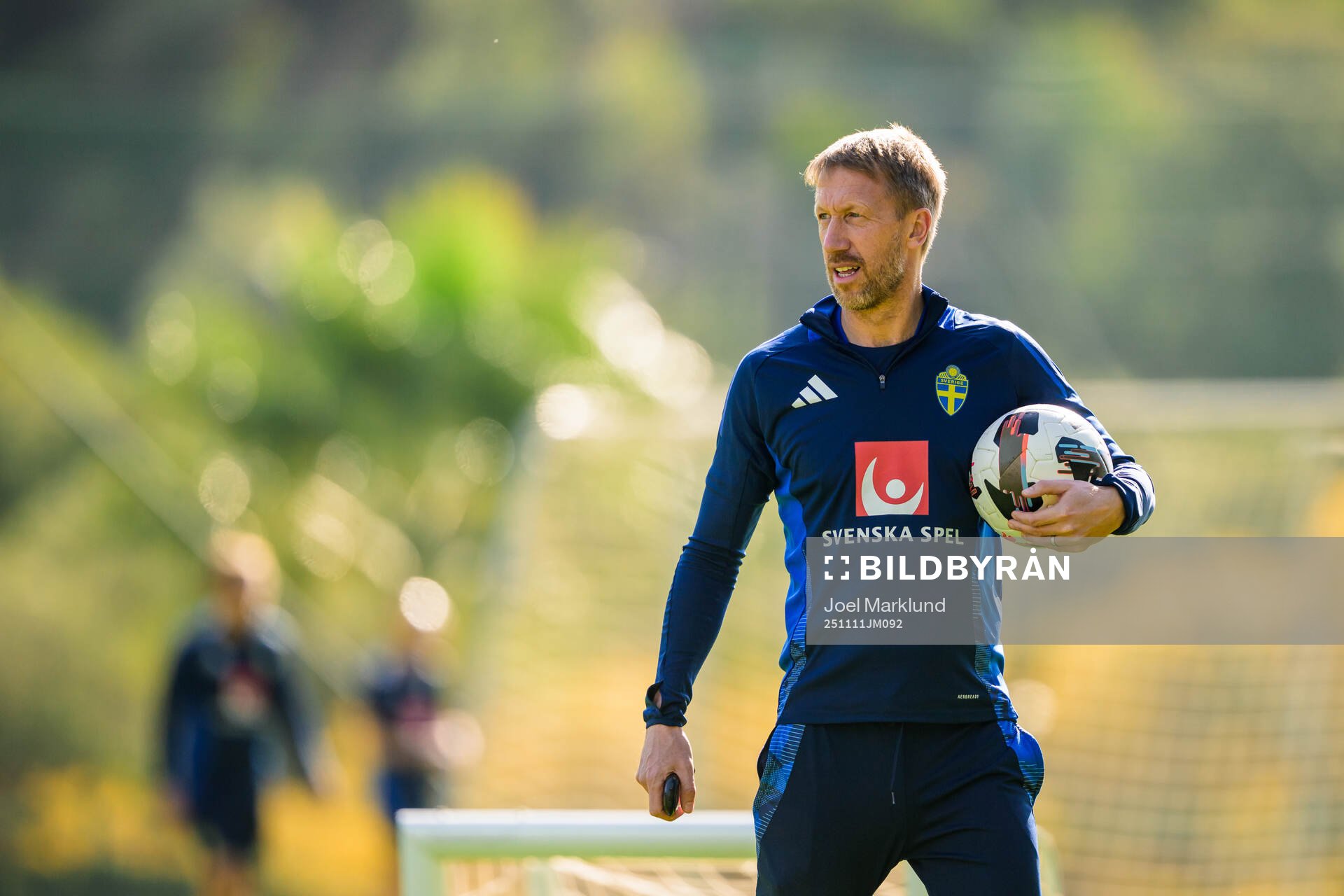 Head coach Graham Potter of the Swedish national football