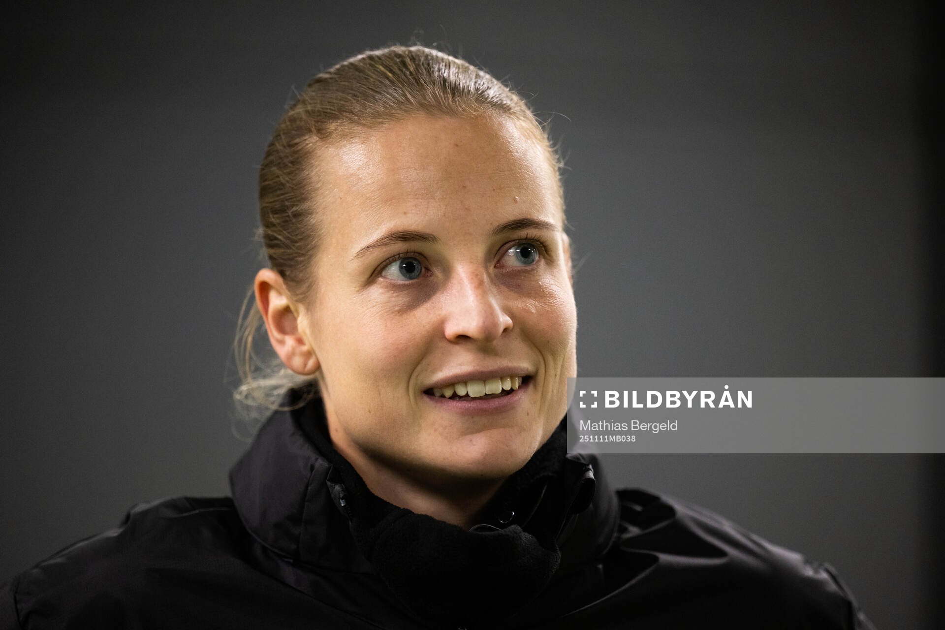 Anna Anvegård is interviewed