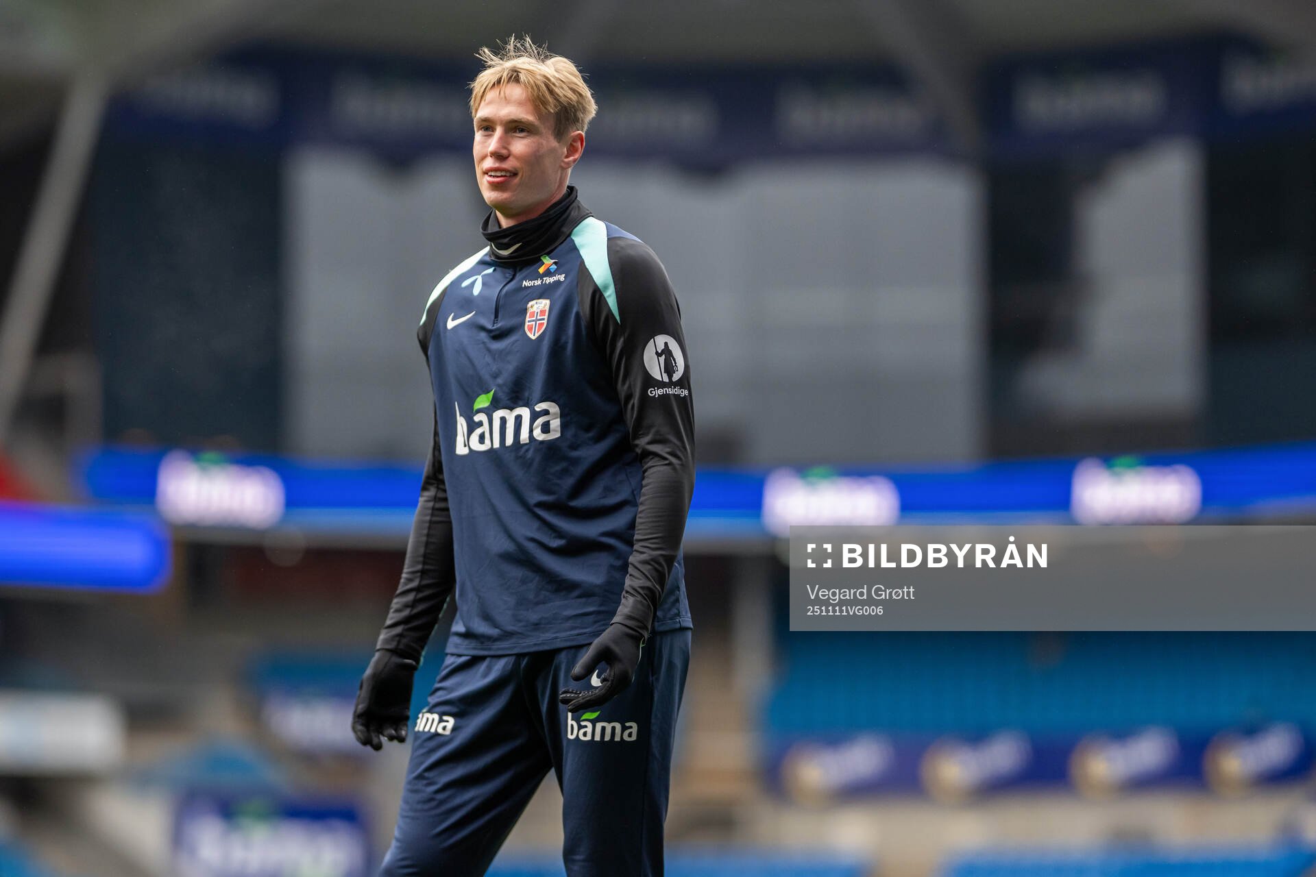 Torbjørn Lysaker Heggem of the Norwegian national football