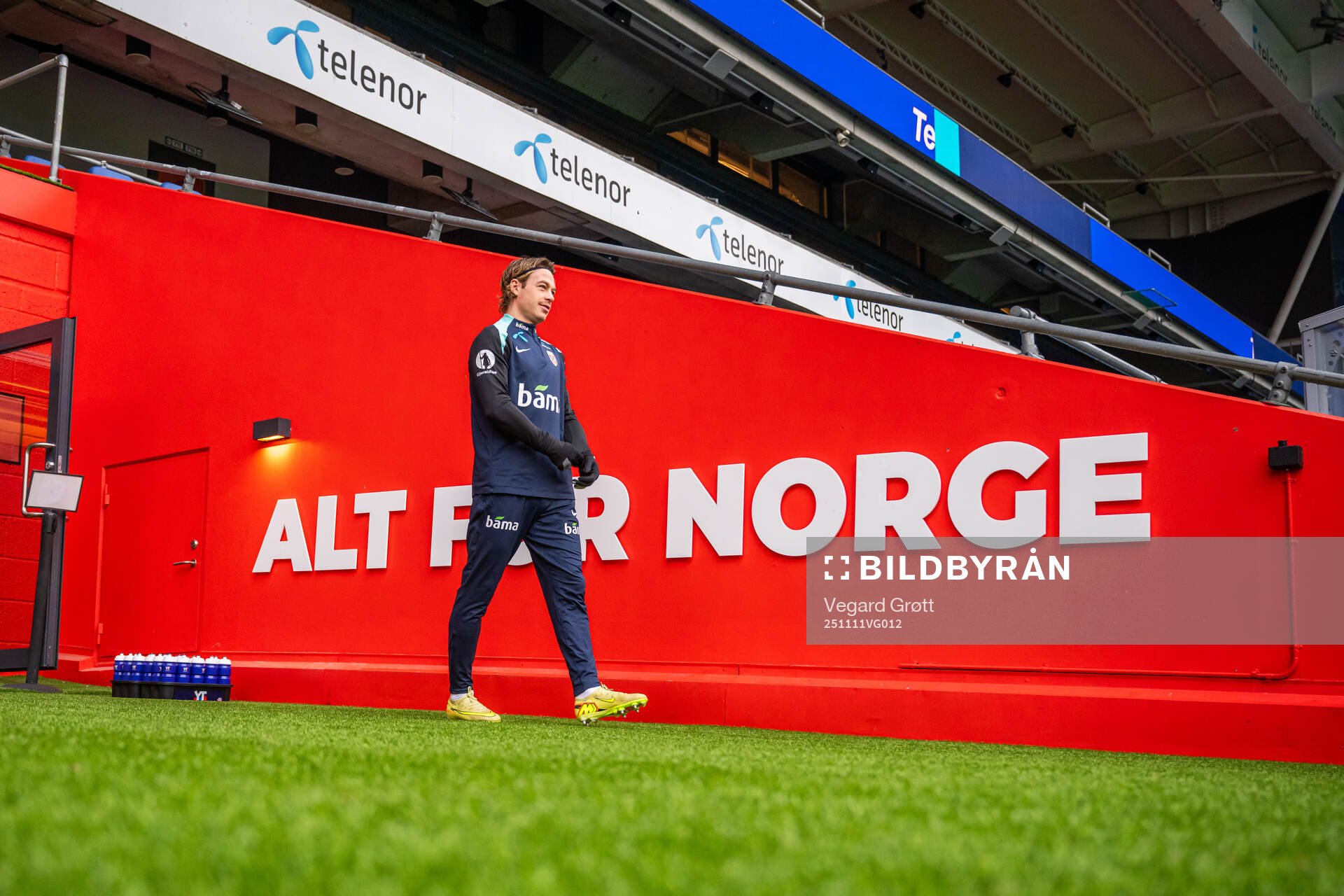 Patrick Berg of the Norwegian national football team