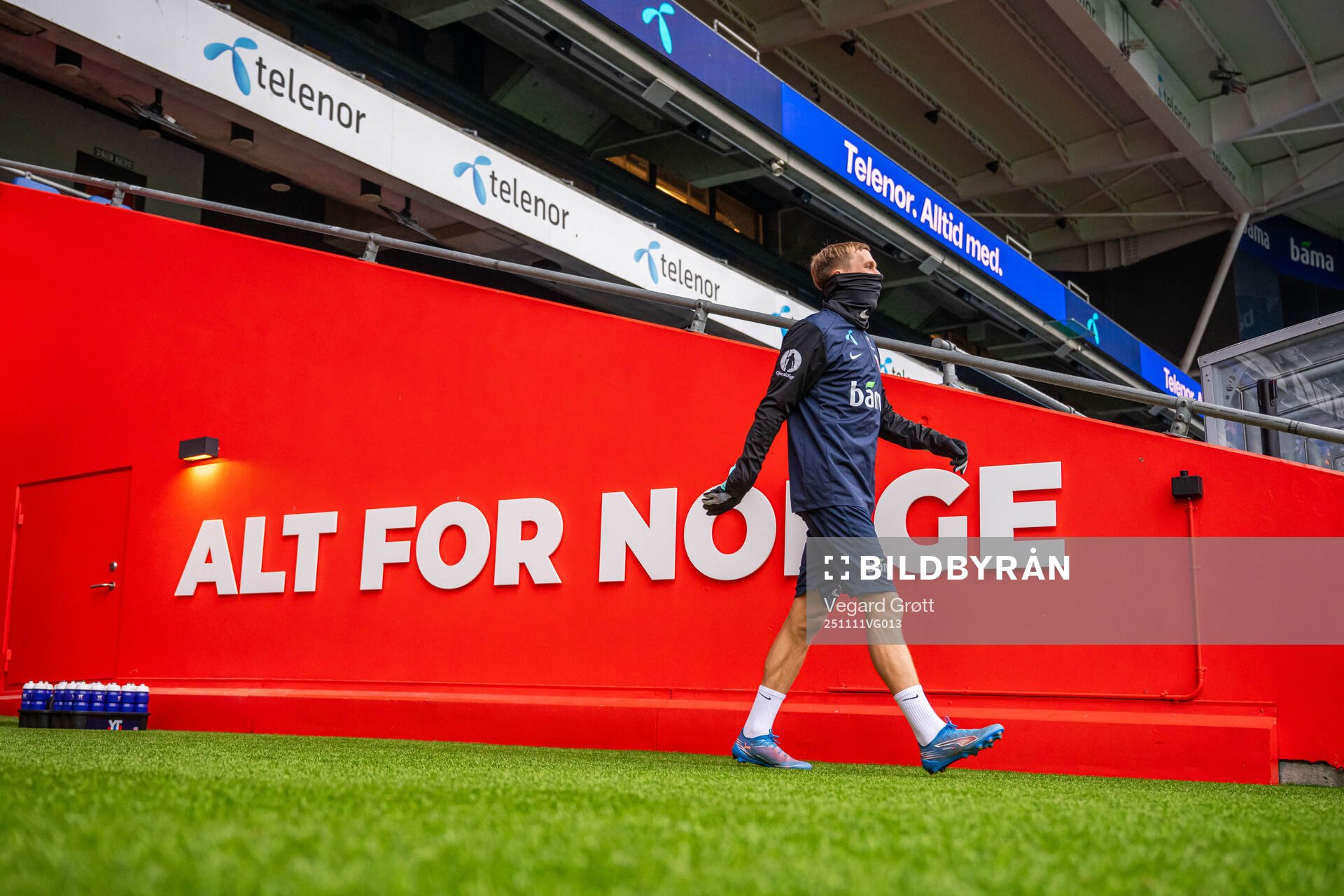 Marcus Holmgren Pedersen of the Norwegian national football