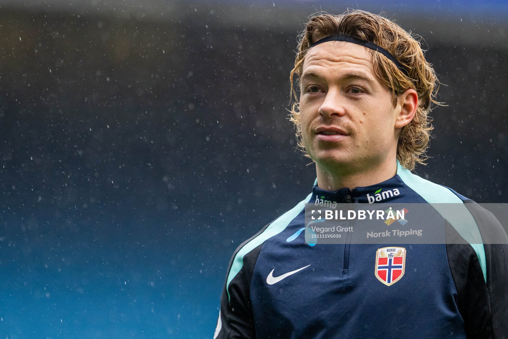 Patrick Berg of the Norwegian national football team