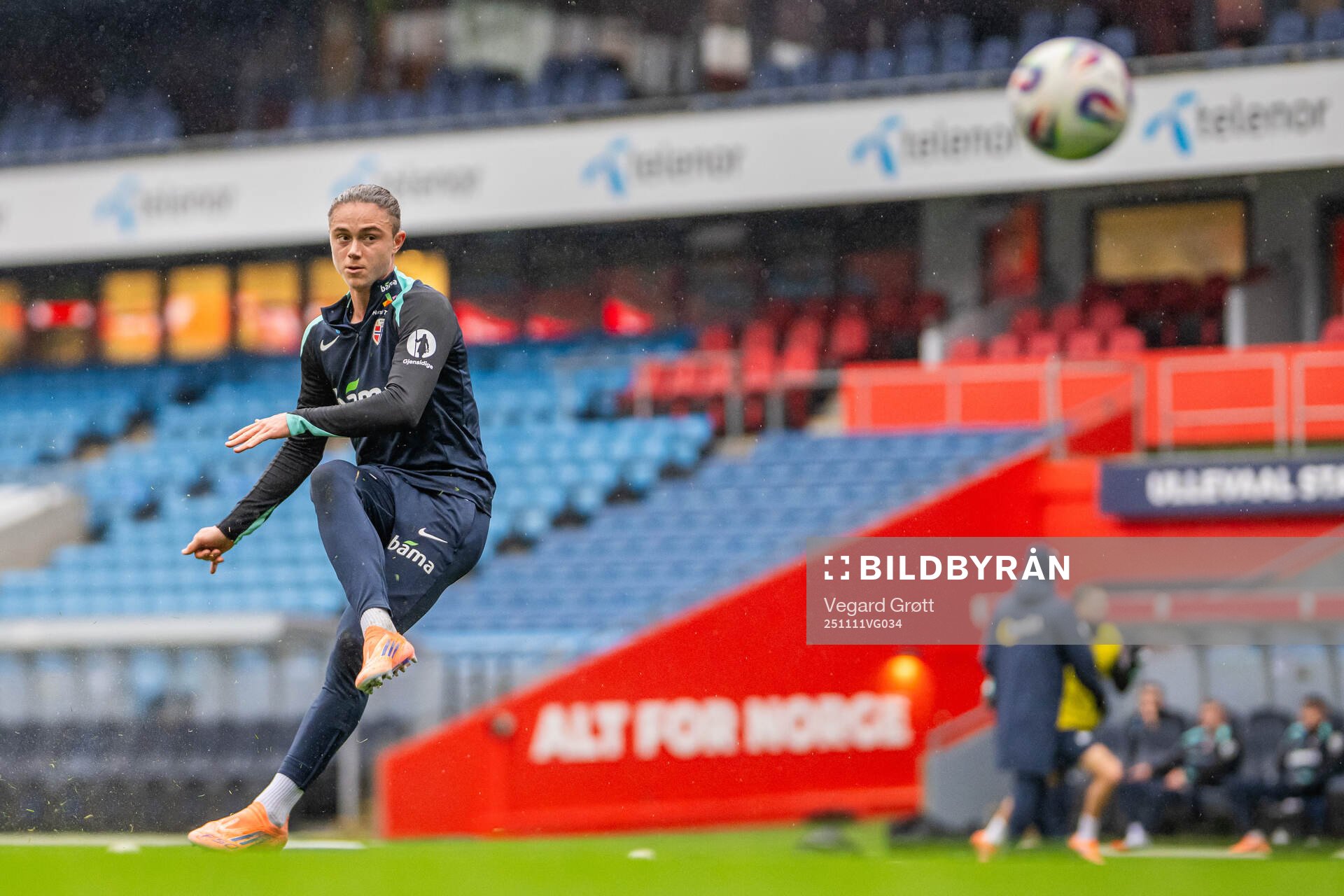 Thelo Aasgaard of the Norwegian national football team