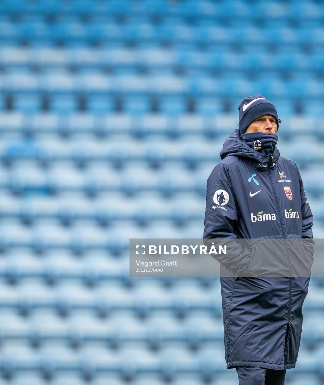 Ståle Solbakken, head coach of the Norwegian national