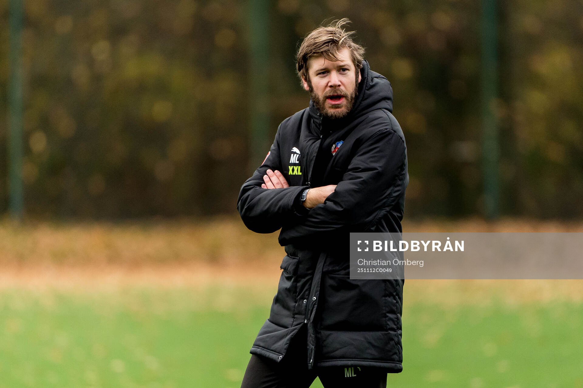 Assisterande tränare Max Lindén