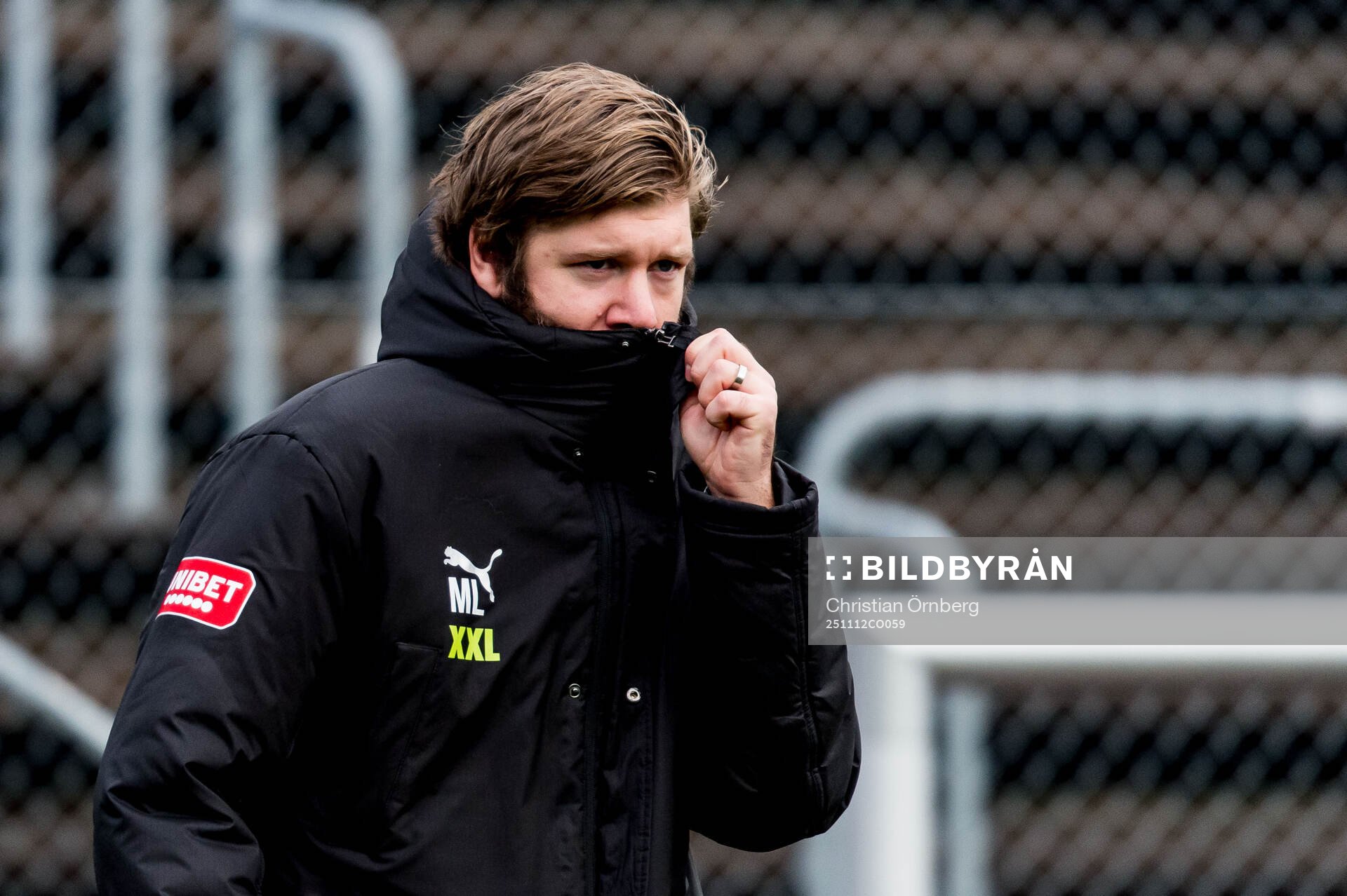 Assisterande tränare Max Lindén