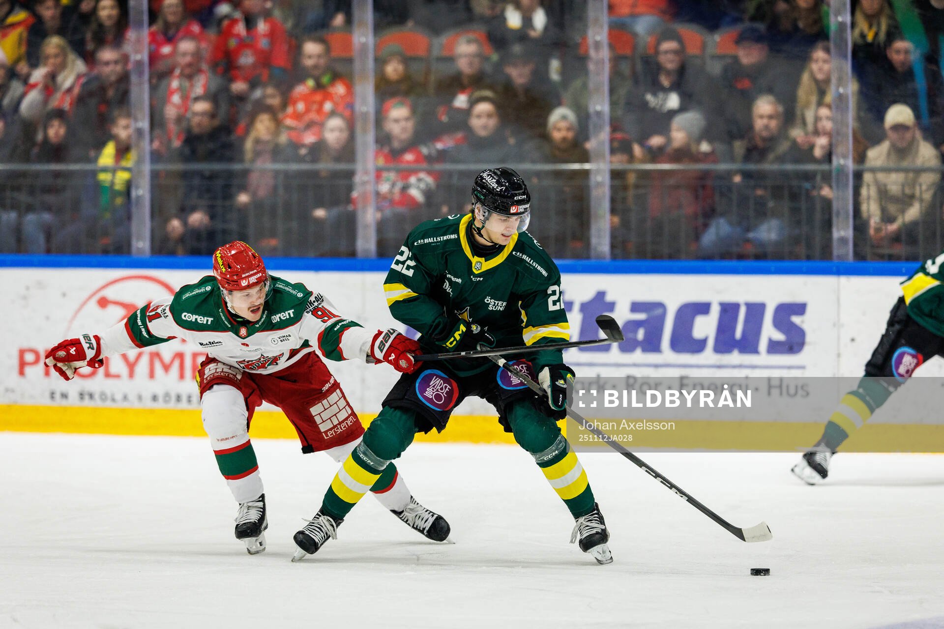 Östersunds Dennis Värmhed och Modos Linus Andersson