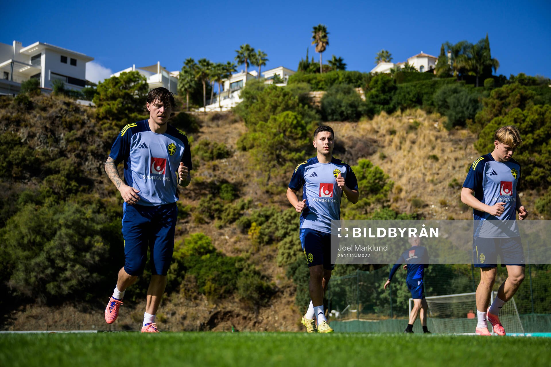 Victor Nilsson Lindelöf, Roony Bardghji and Daniel