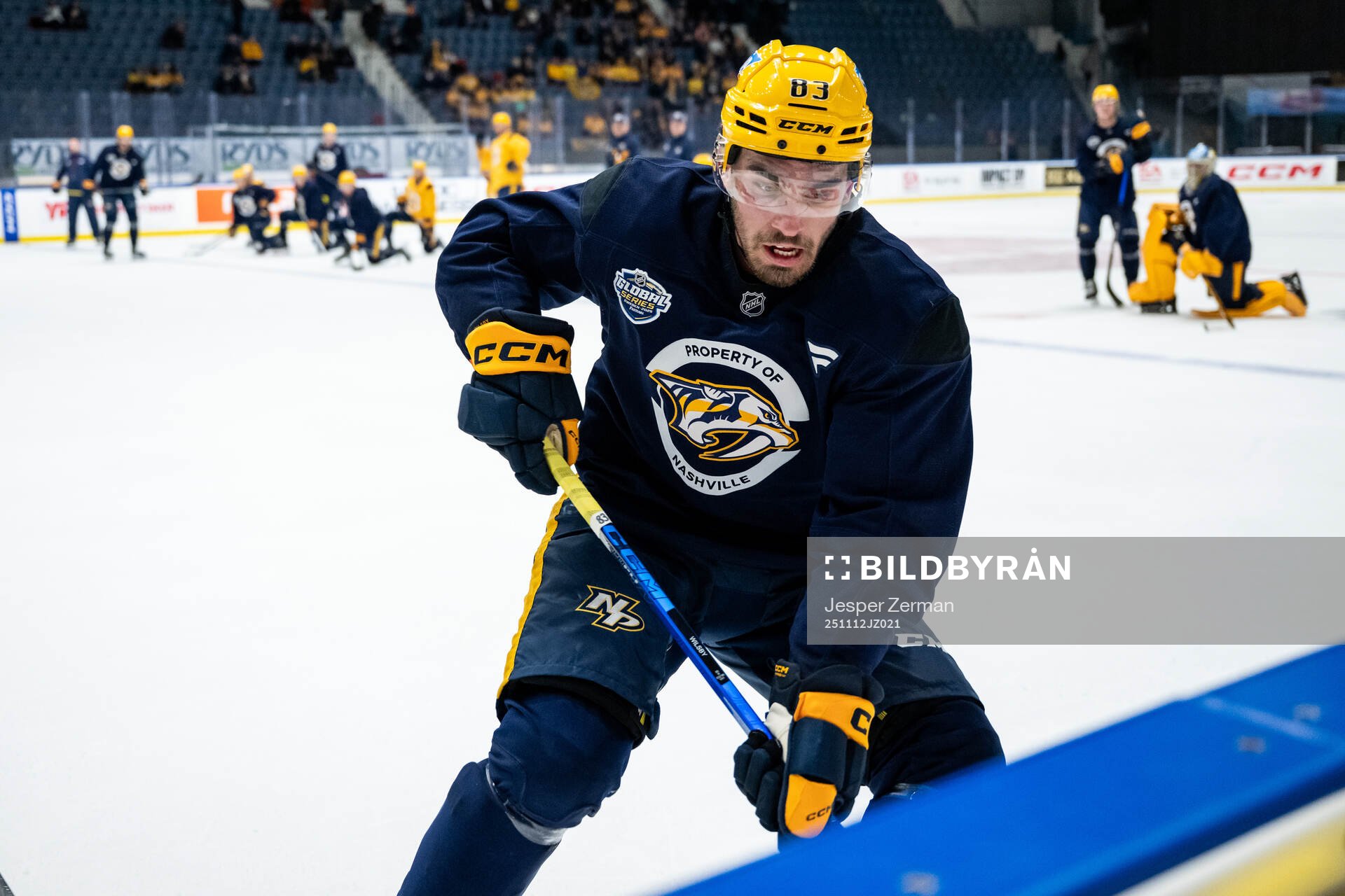 Adam Wilsby of Nashville Predators